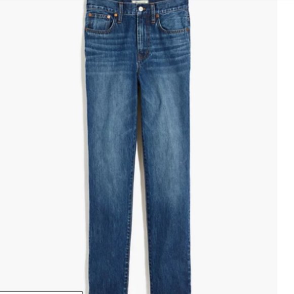 Madewell Perfect Vintage Full Length Jean, Concordia Wash, 100% Cotton - Picture 2 of 6